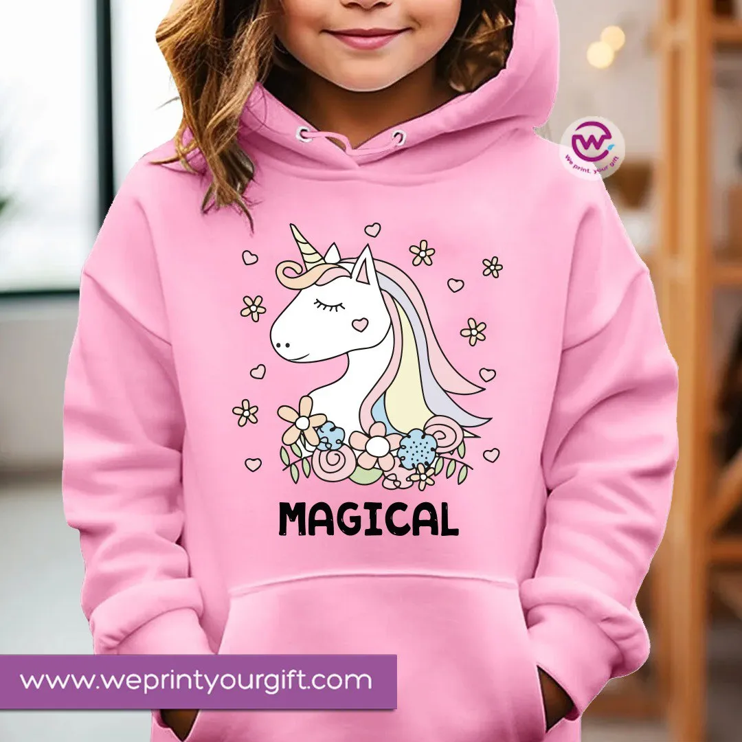 Kids hoodie-Cute Unicorn