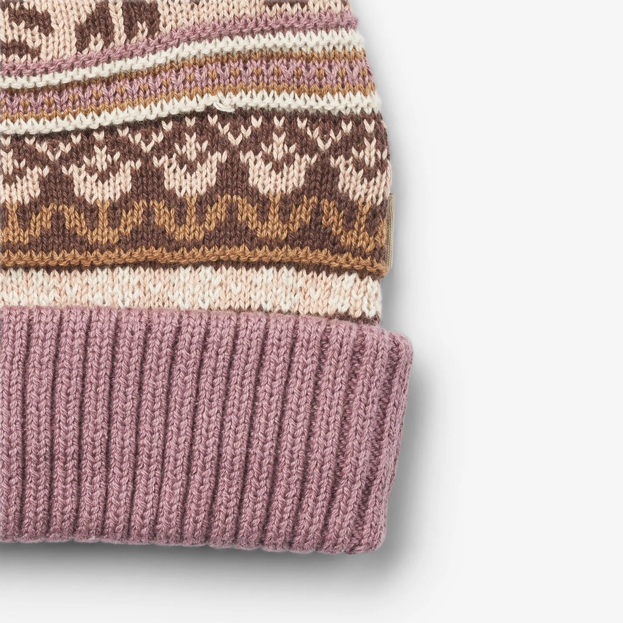 Knit Beanie Anna - lavender dawn