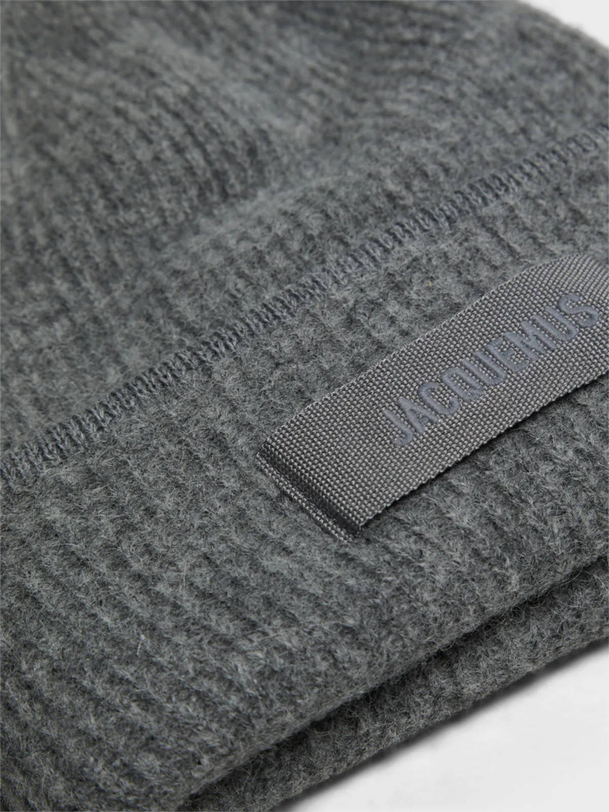 Le Bonnet Gros Grain Beanie in Dark Grey