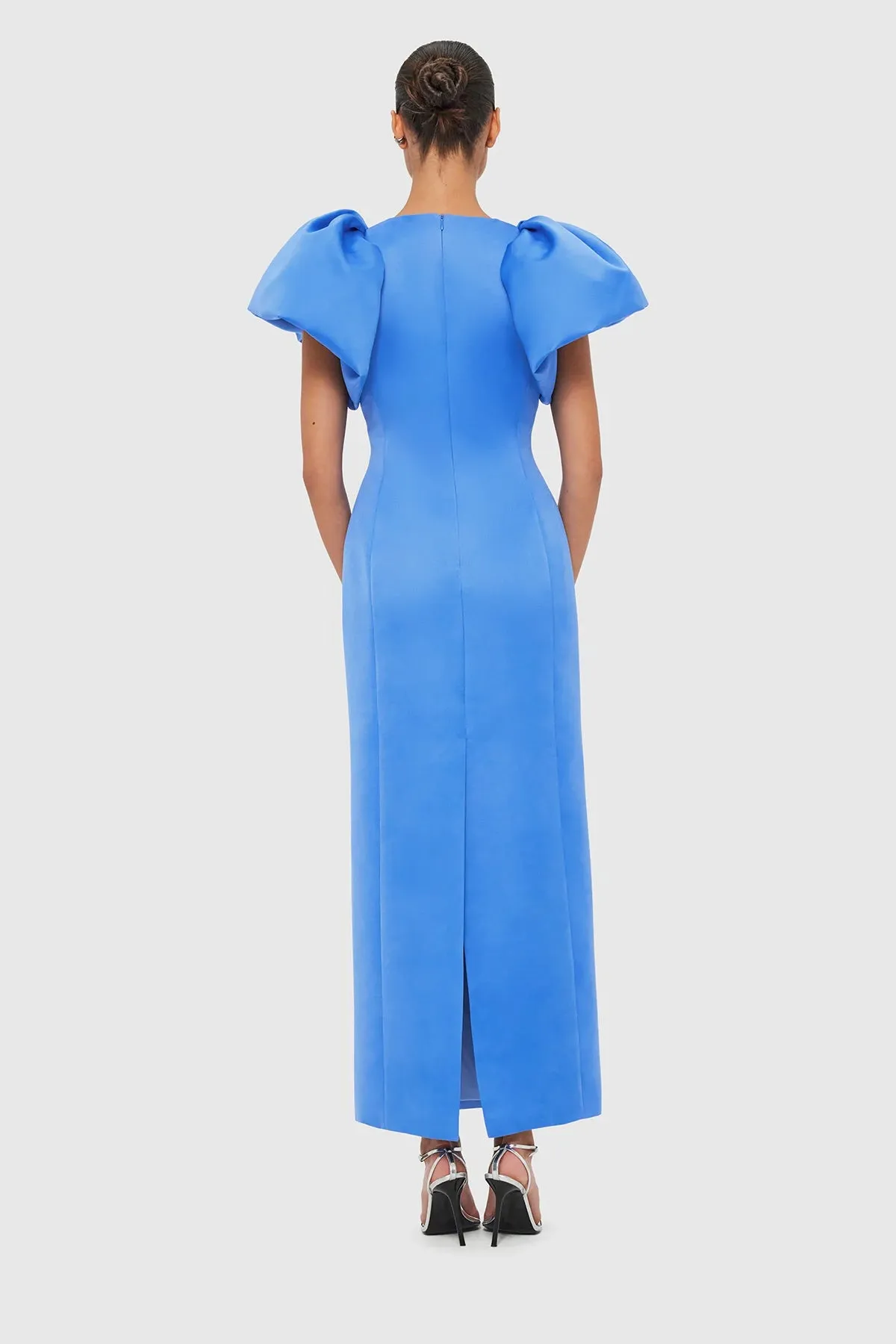 Leo Lin Lucinda Maxi Dress - Steel Blue