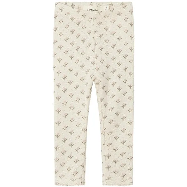 Lil'Atelier Turtledove Rachello Doa Slim Leggings