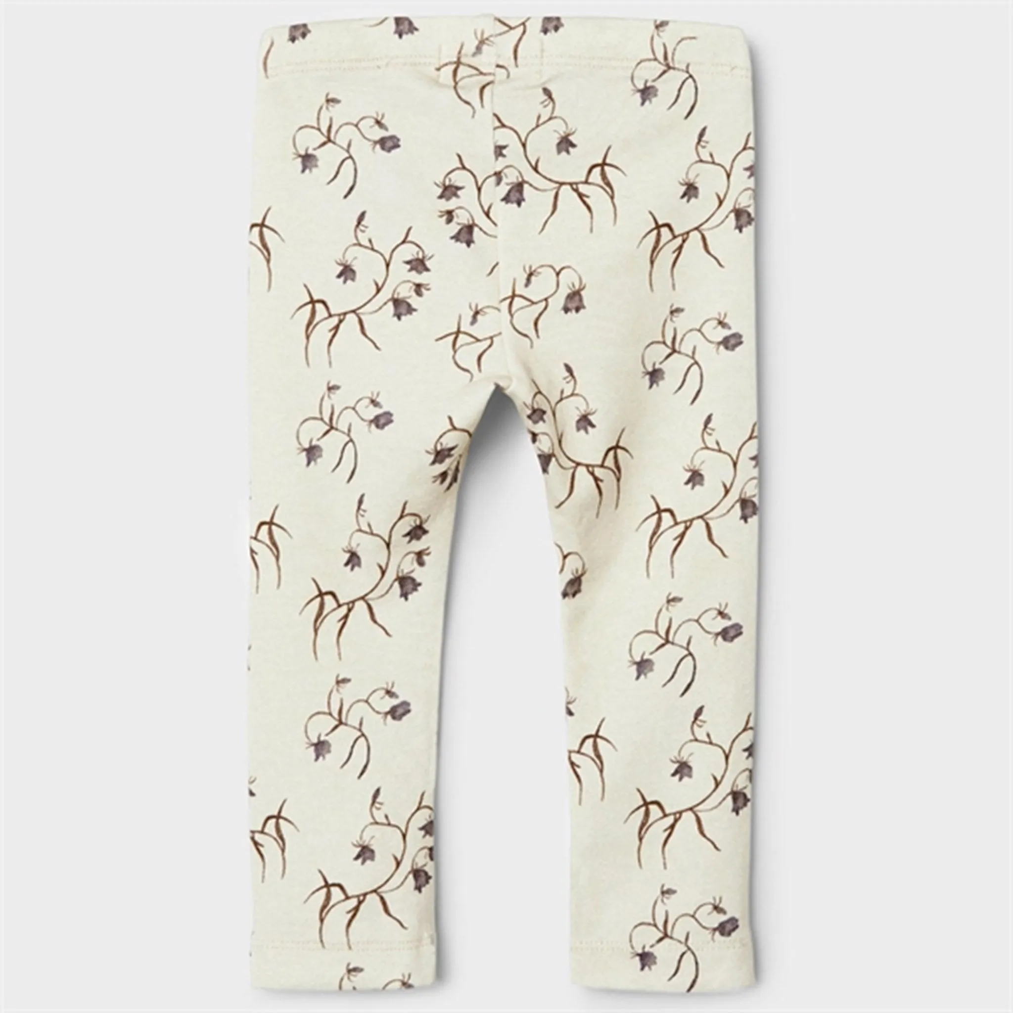 Lil'Atelier Turtledove/Flower Gaya Slim leggings Noos