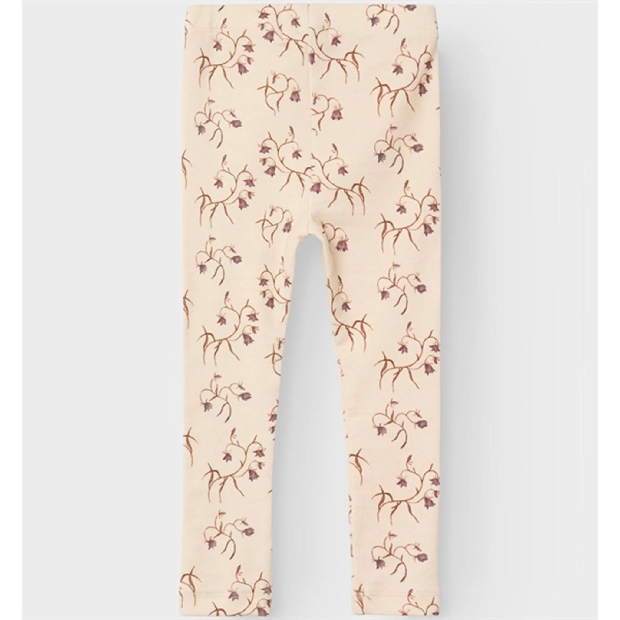 Lil'Atelier Turtledove/Flower Gaya Slim Leggings