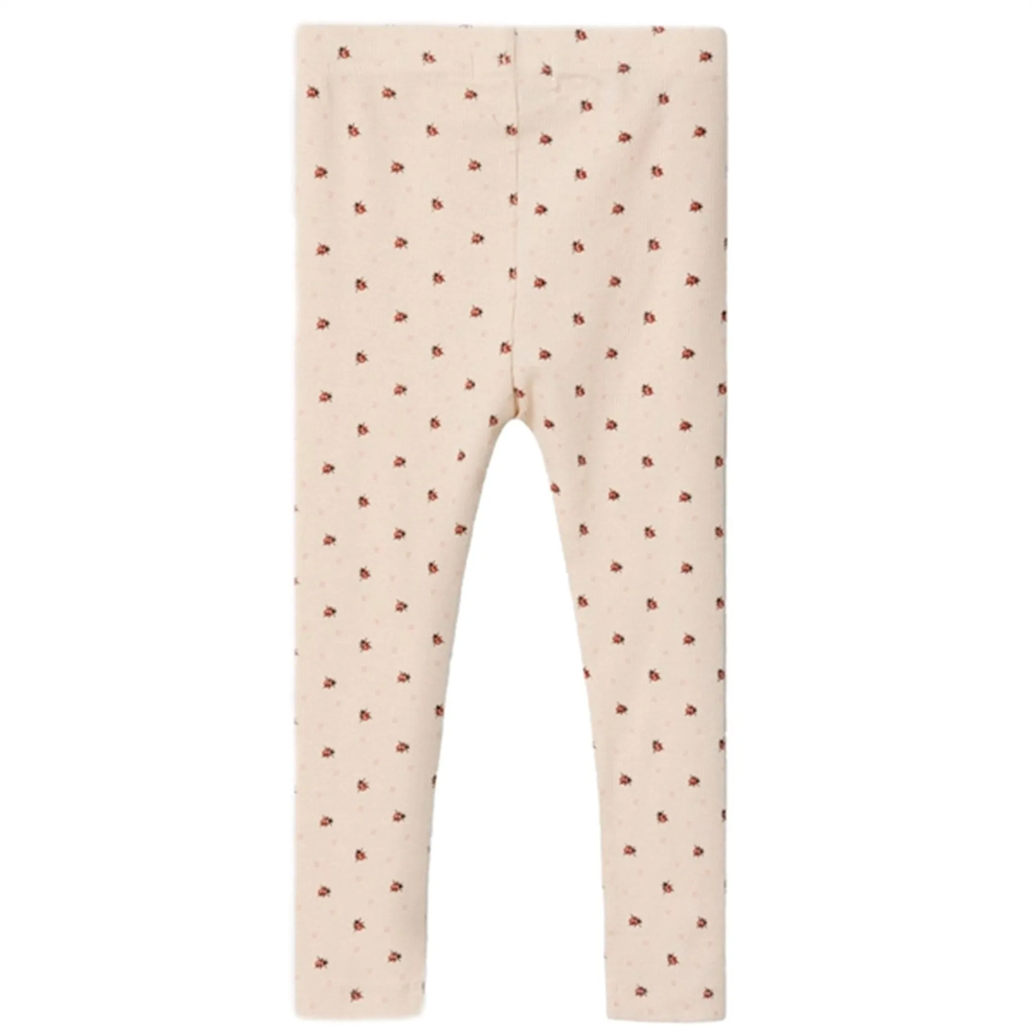 Lil'Atelier Whitecap Gray/Baked Clay Gago Slim Leggings