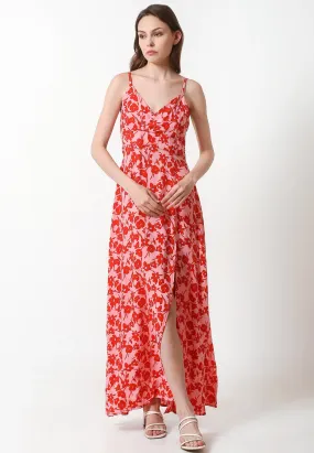 Lily Maxi Dress Pink Merlot