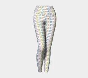 Linear Kaleidoscope Yoga Leggings