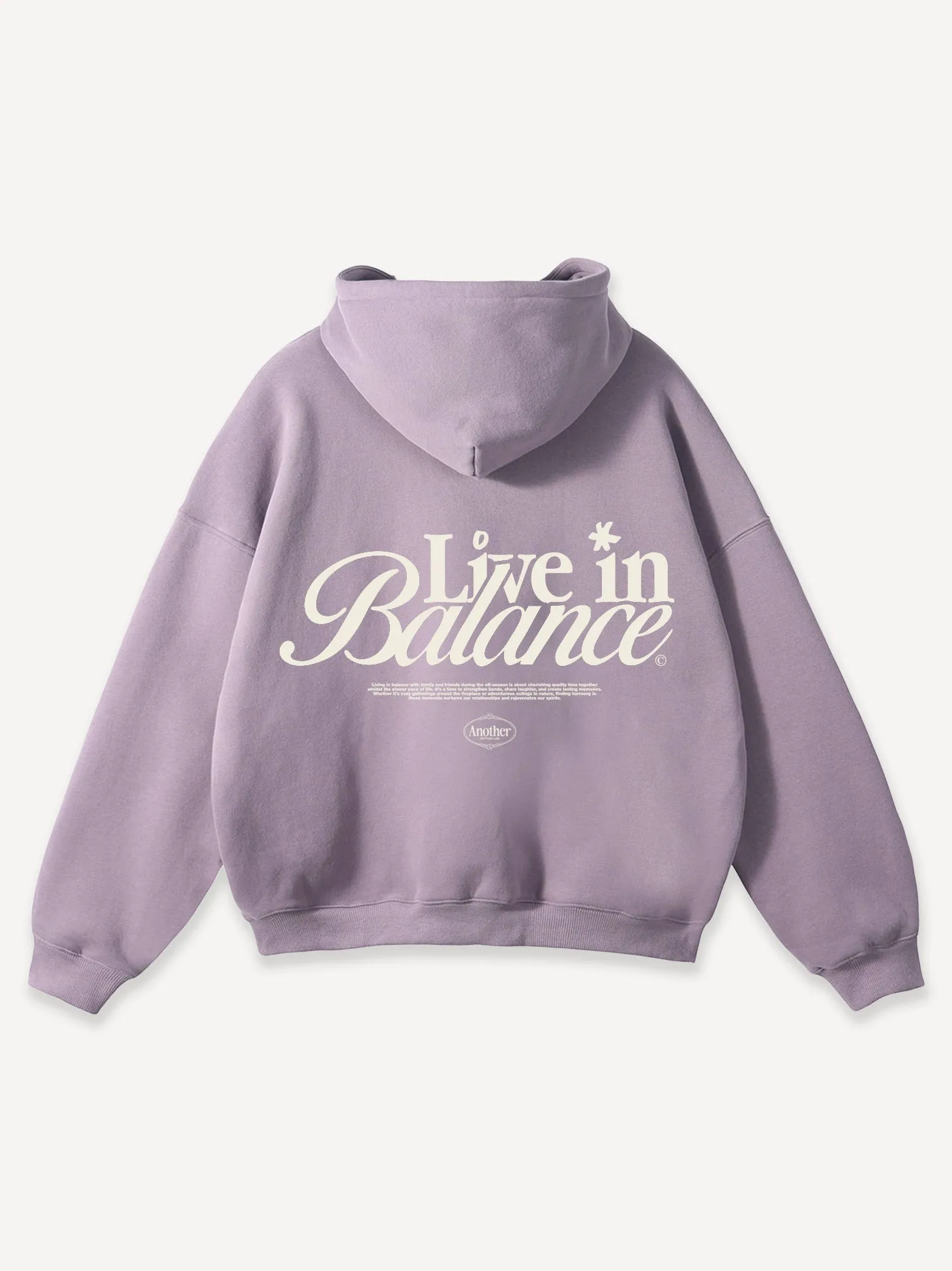 Live in Balance Oversized Hoodie