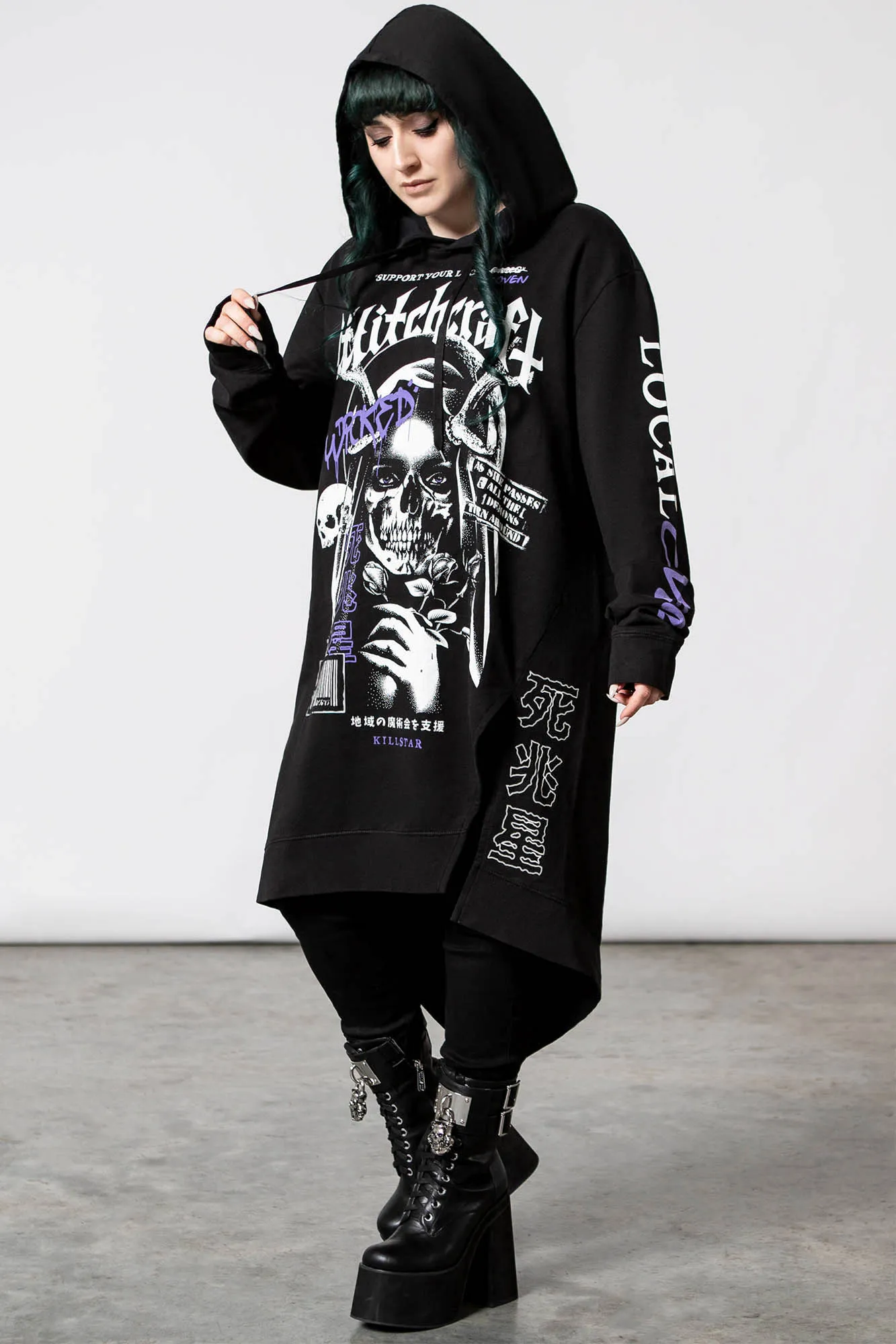 Local Coven Longline Hoodie