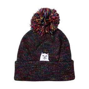 Lord Nermal Pom Beanie (Black Multi)