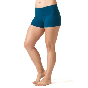 Love Yoga Shorts - Teal