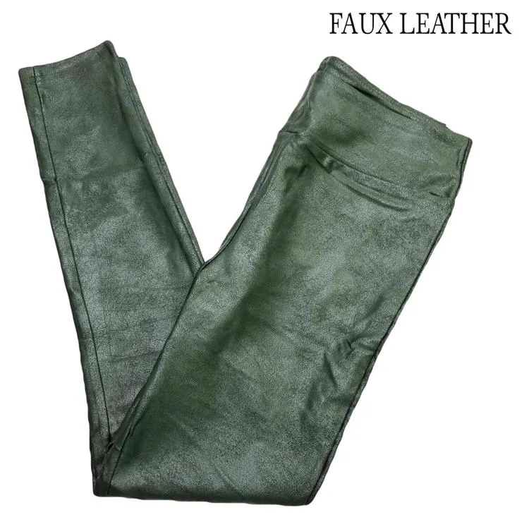 LUXE 2021 - LUXE Leggings: Solid Kombu Green Sandy Jersey