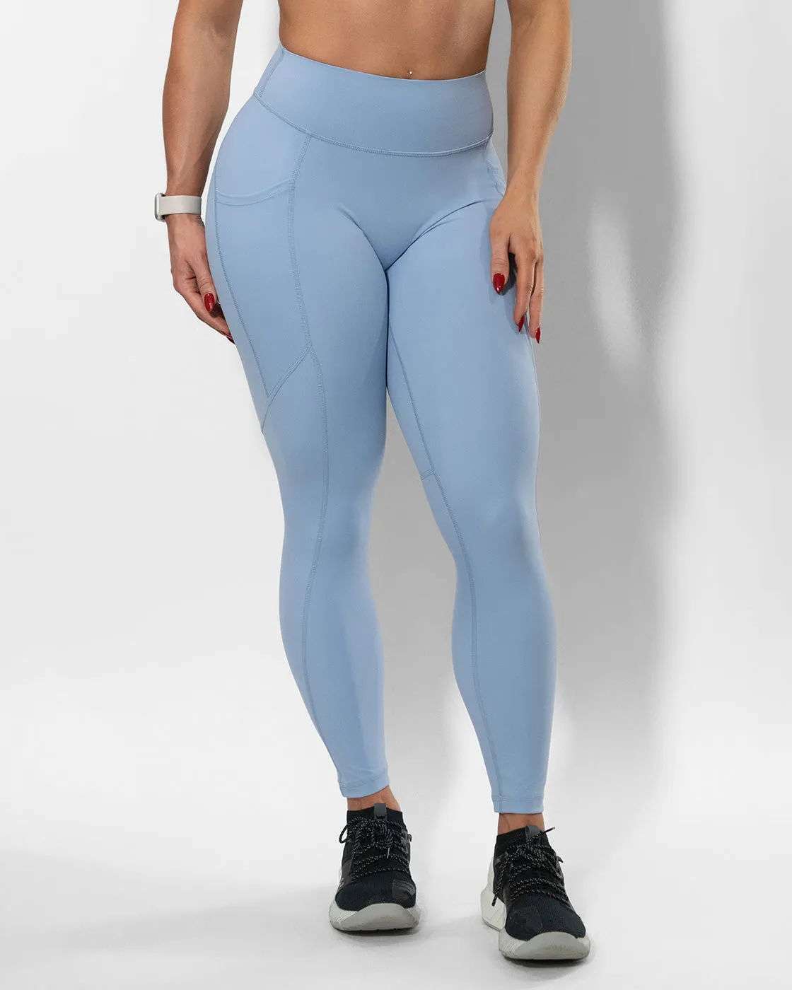 Luxe Leggings Sky Blue