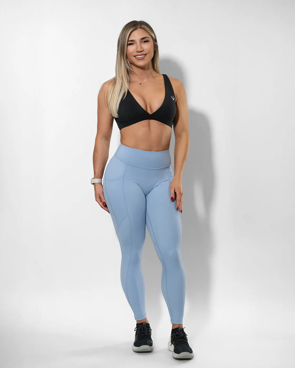 Luxe Leggings Sky Blue