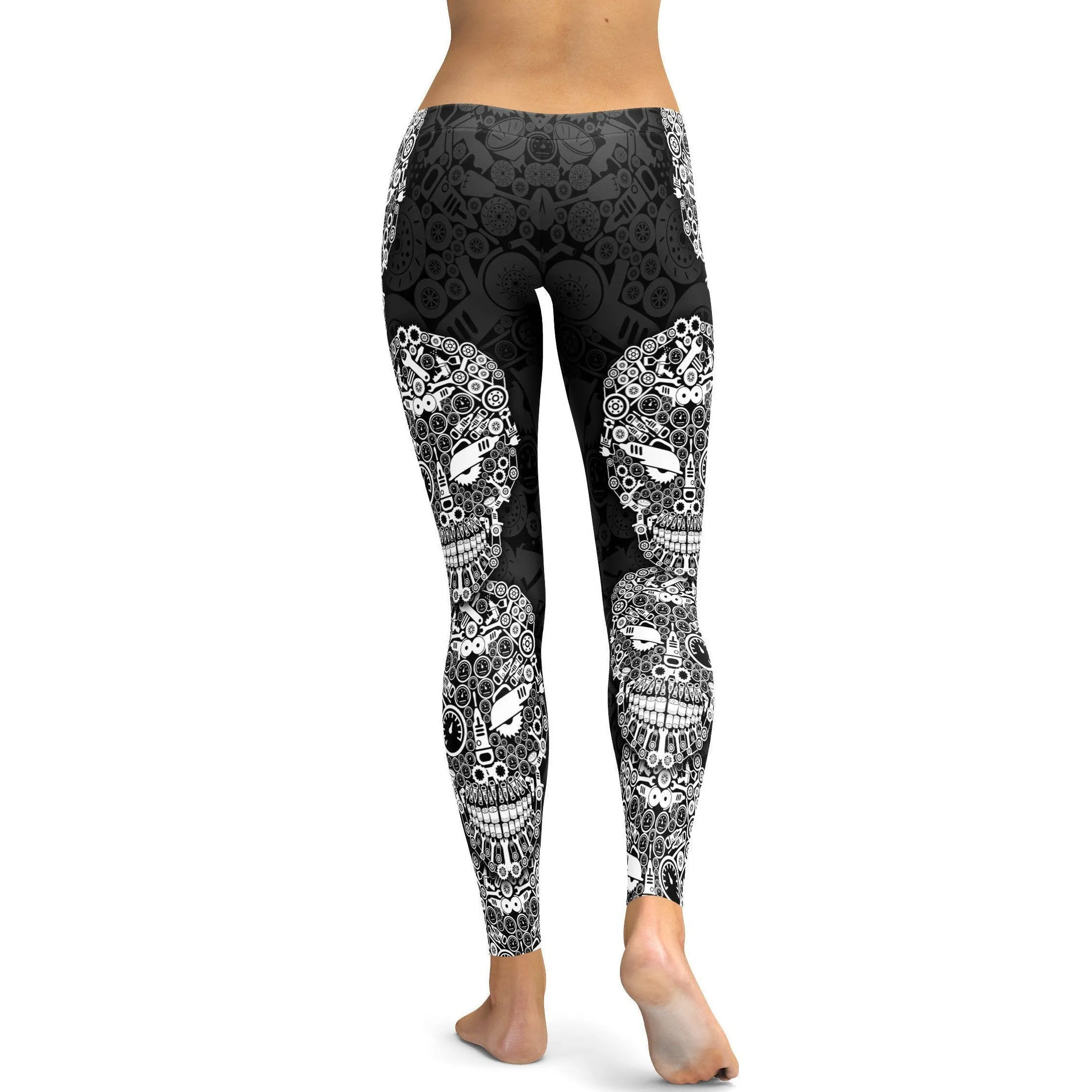 Mechanic Skull Leggings