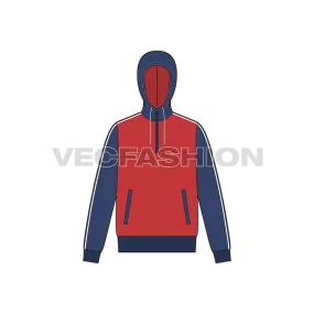 Men's Sport Hoodie Fashion Flat