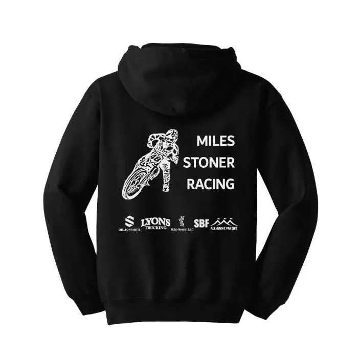 Miles Stoner Racing #48 Motorcycle Black Hoodie