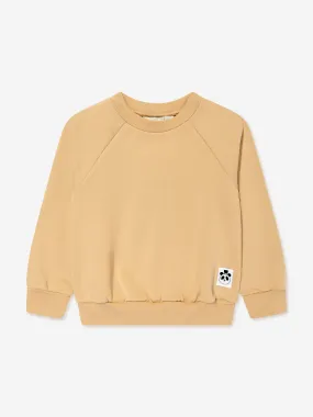 Mini Rodini Kids Logo Sweatshirt in Beige