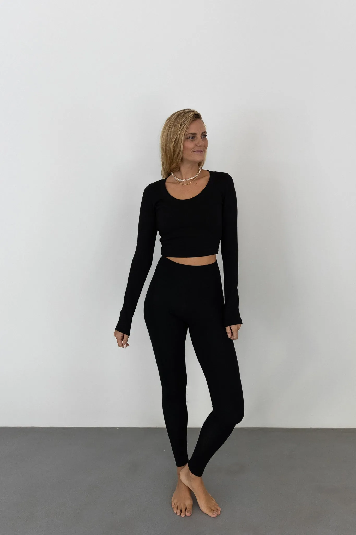 Moly Leggings Tencel Black