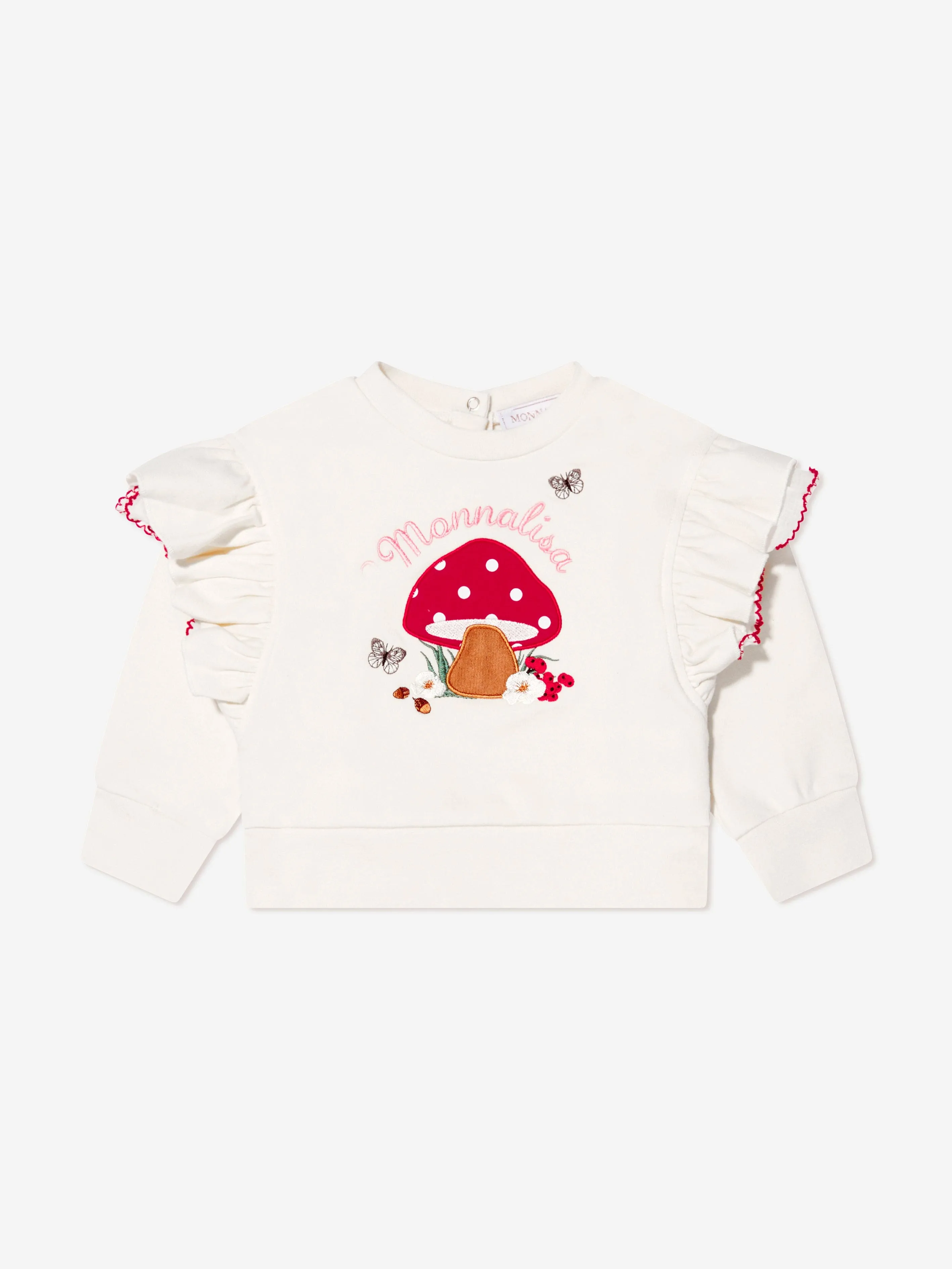 Monnalisa Baby Girls Toadstool Sweatshirt