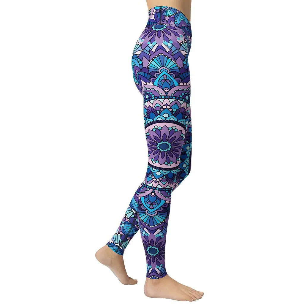 Mosaic Pattern Yoga Leggings