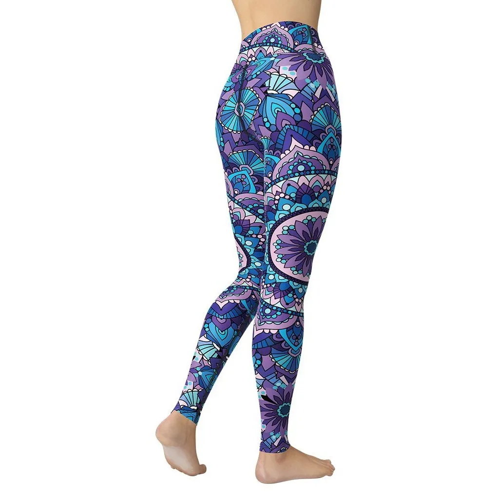 Mosaic Pattern Yoga Leggings