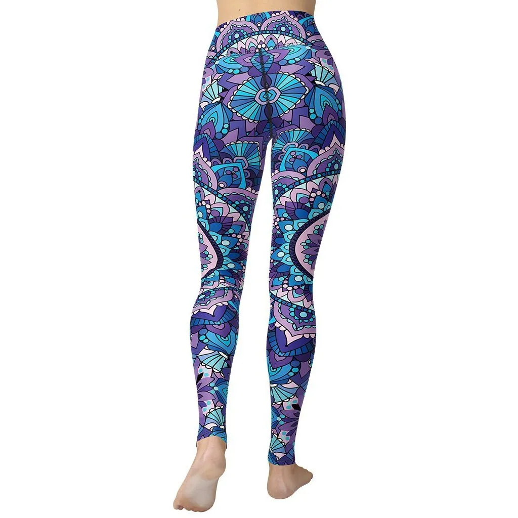 Mosaic Pattern Yoga Leggings