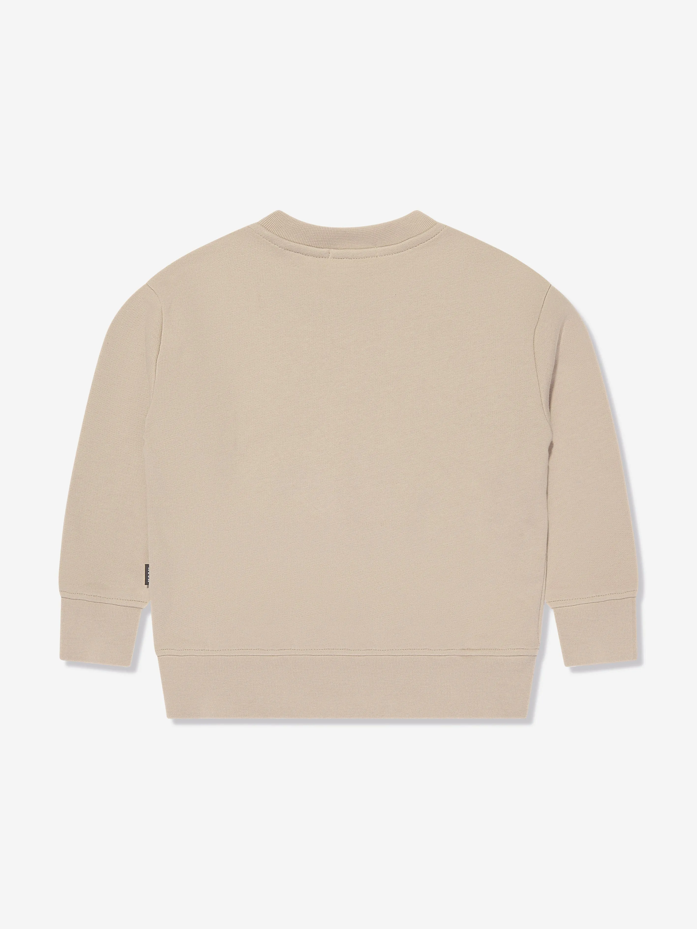 MSGM Kids Logo Sweatshirt in Beige