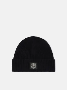 N10B5 Beanie with Logo Patch - BLACK