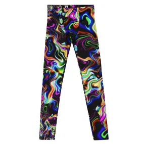 Neon Swirl Men’s Leggings