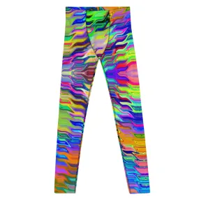 Neon Wave Men’s Leggings