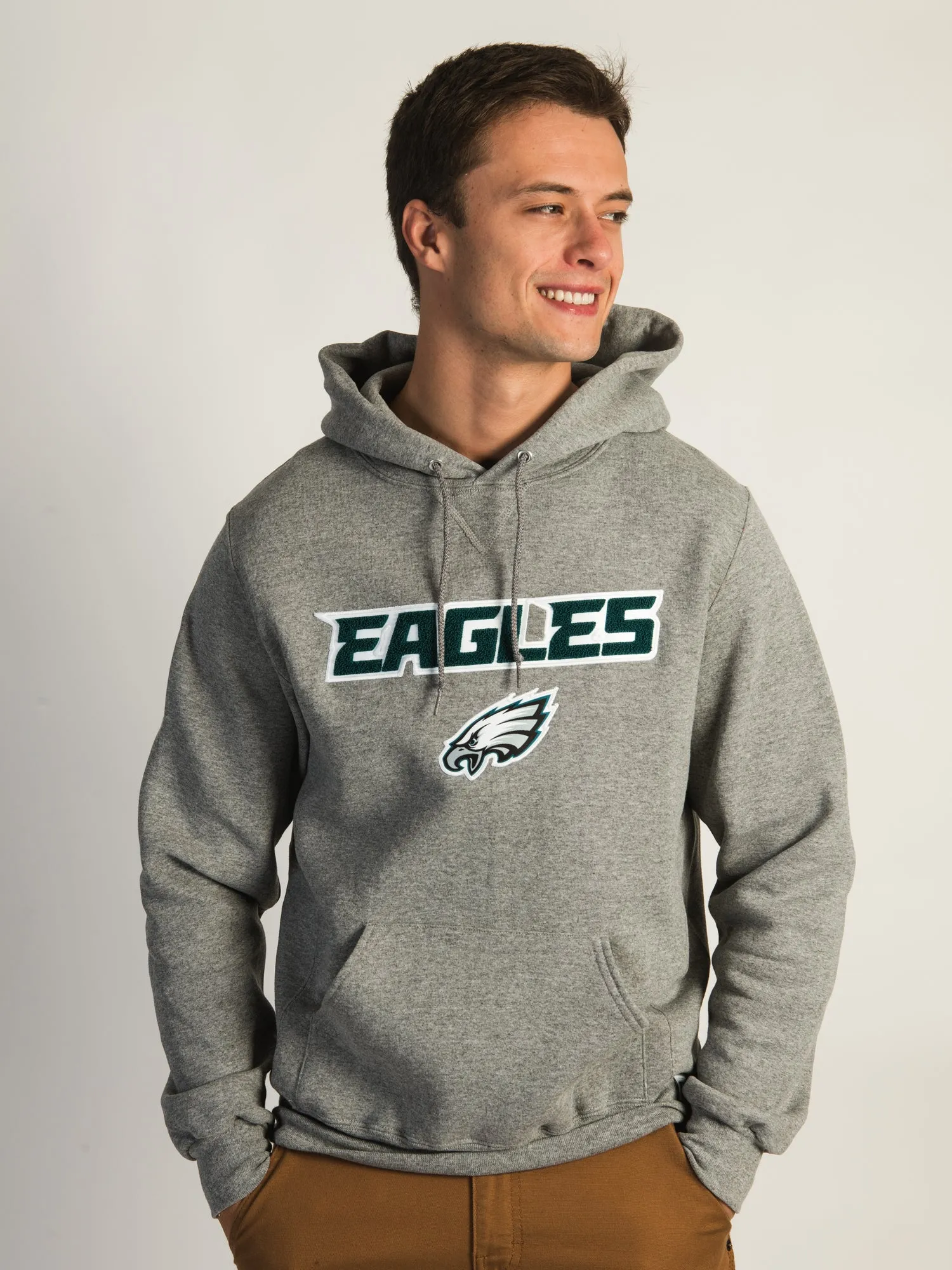 NFL PHILADELPHIA EAGLES END ZONE PULLOVER HOODIE