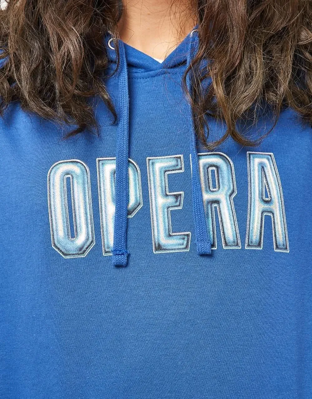 Opera 3D Pullover Hoodie - Royal Blue