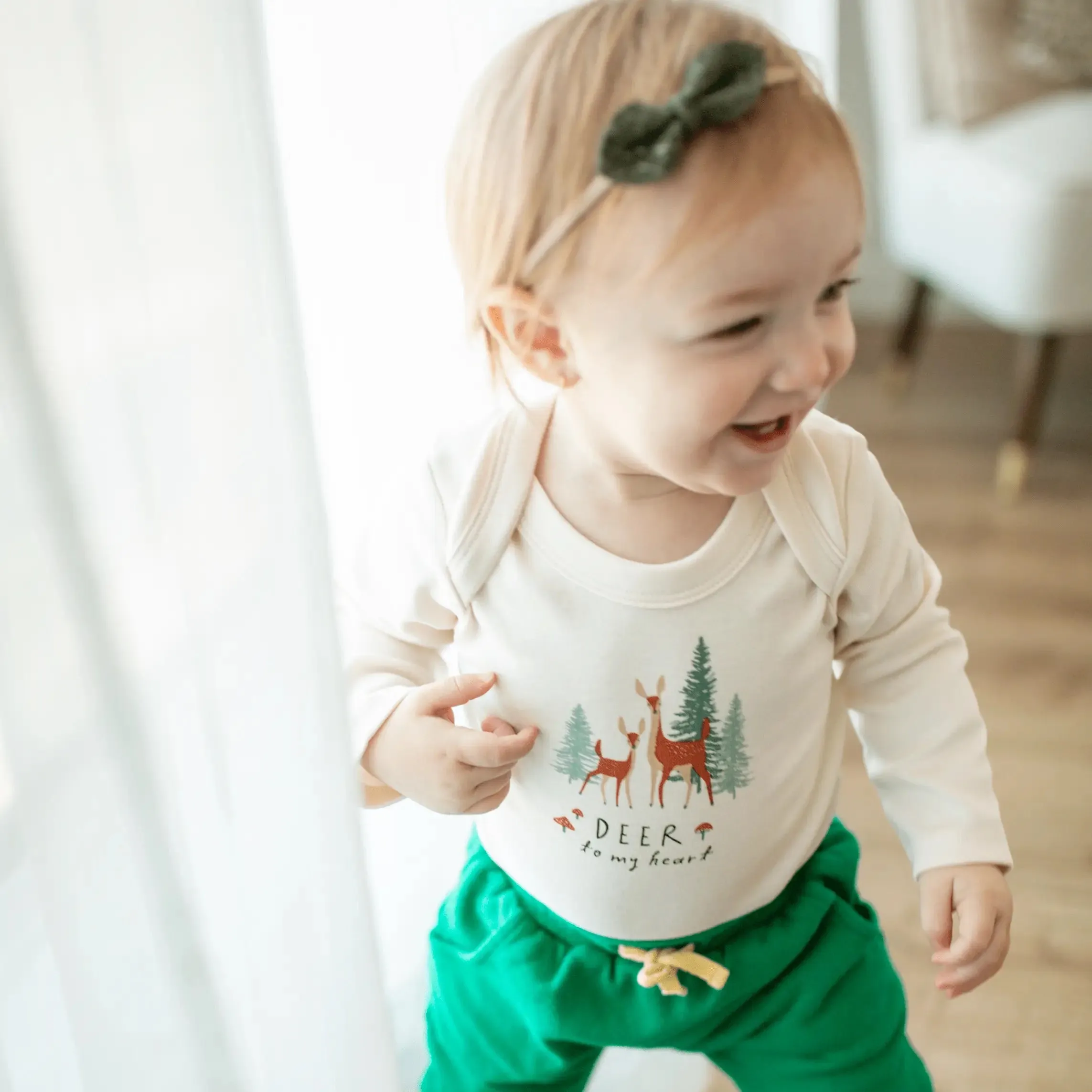 Organic Bodysuit & Leggings Set | deer to my heart outfit