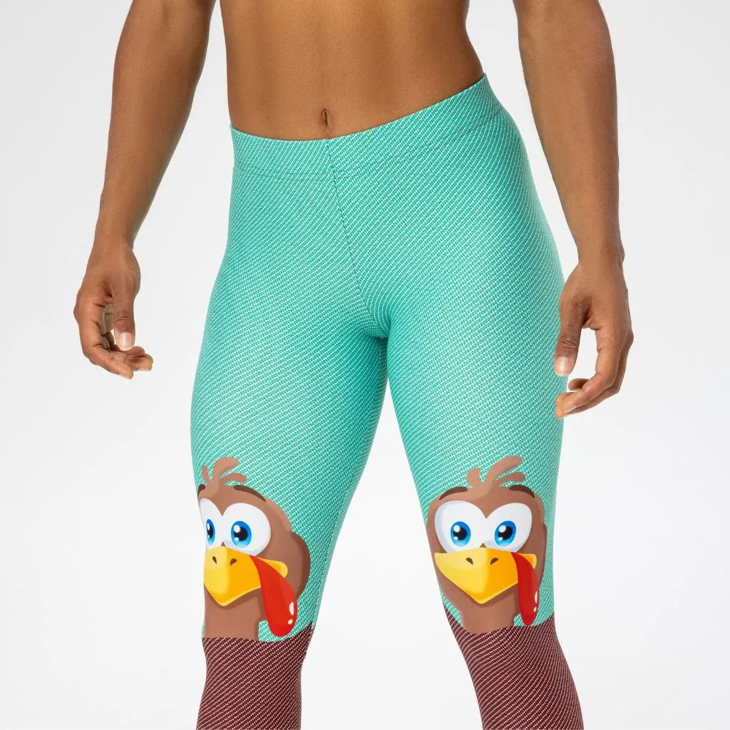 Peeking Turkey Leggings