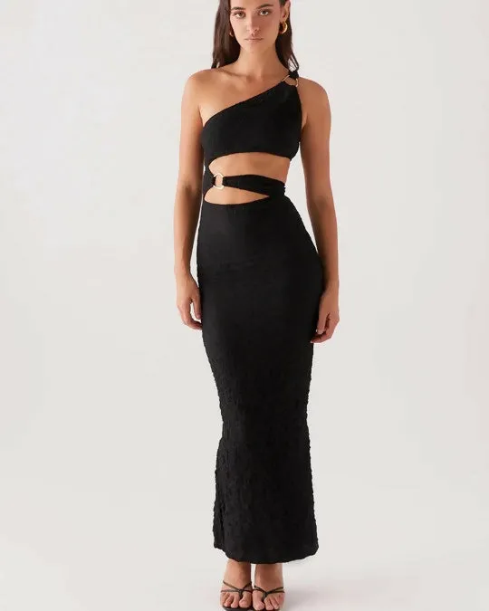 Peppermayo North Haven Maxi Dress Black