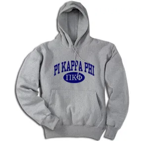 Pi Kappa Phi Hoodie, Printed Vertical Arc Design - G185 - CAD