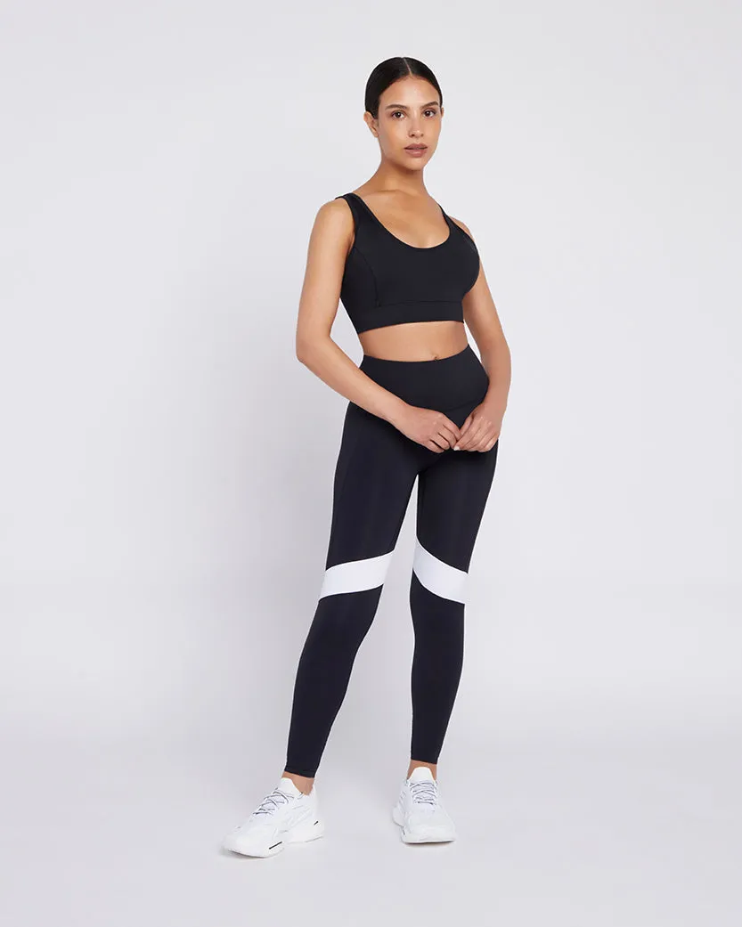 Pixie Legging - Black/White