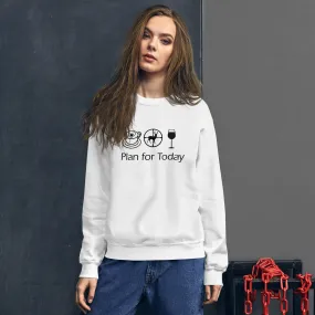 Plan for Today Unisex Cozy Sweatshirt