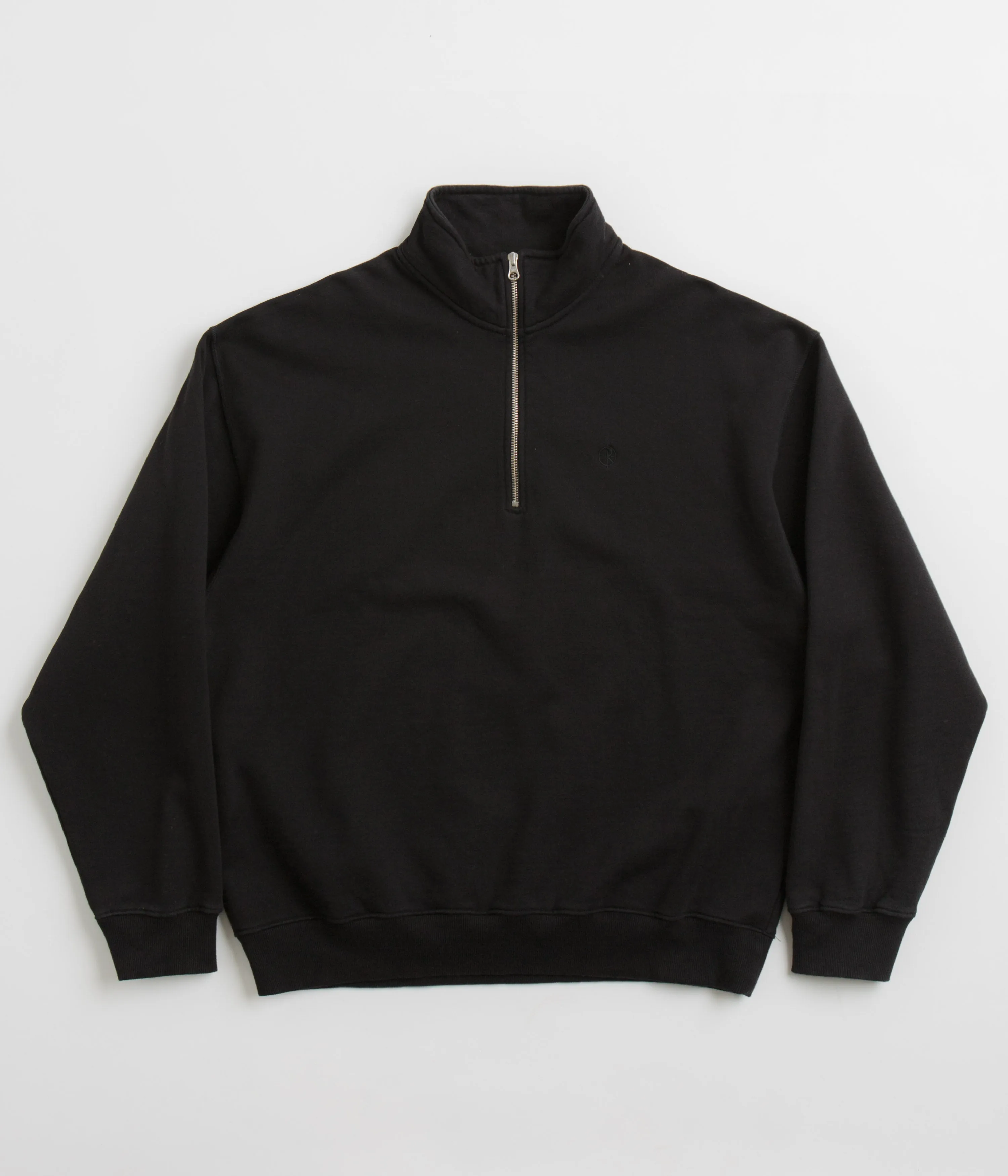 Polar Frankie Half Zip Sweatshirt - Black