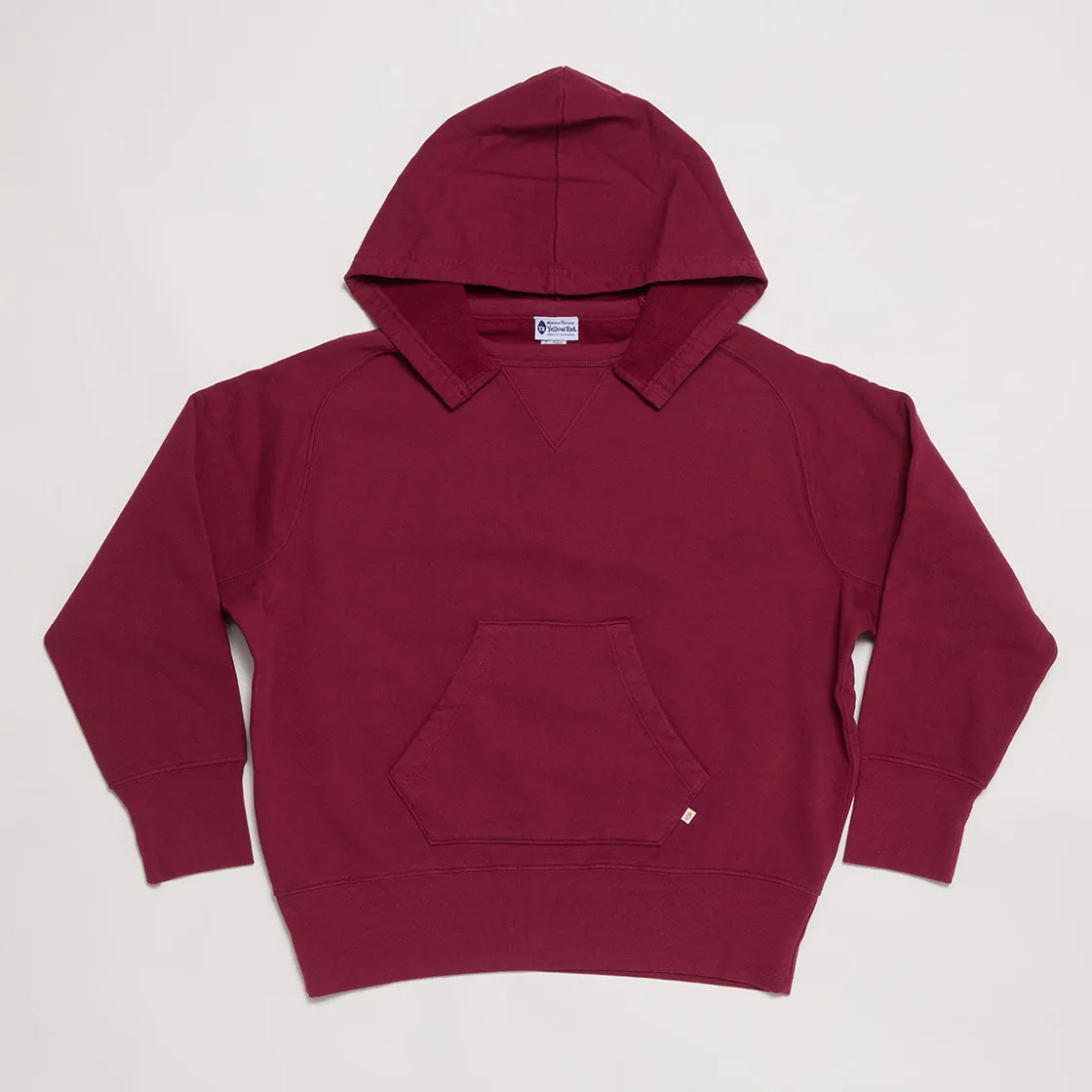 Pull-over Hooded Sweatshirt (Wine)