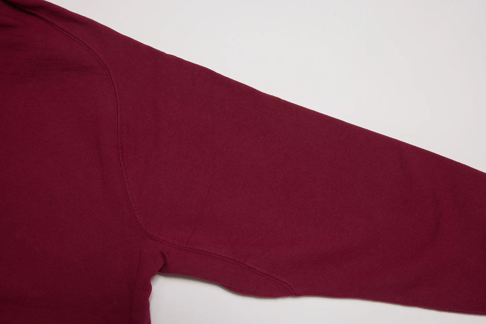 Pull-over Hooded Sweatshirt (Wine)