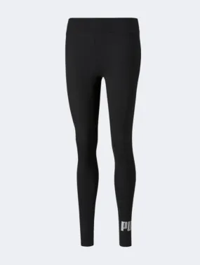 Puma Essentials  Metallic Women Lifestyle Tight Black/Silver