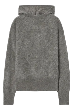 Pure Brushed-cashmere Hoodie