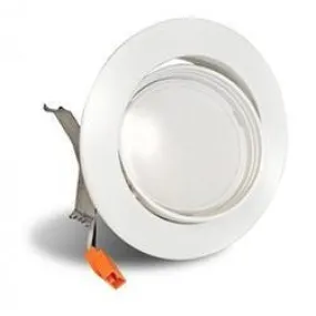 RDL4-ADJ-50K 4 inch LED Adjustable Retrofit Downlight with Baffle Trim 10 Watts 5000K