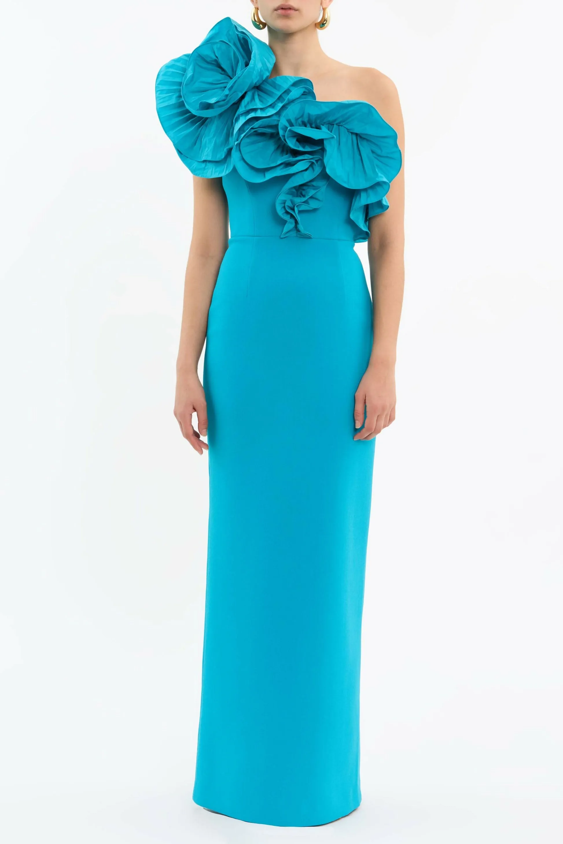 Rebecca Vallance Ella Gown Blue