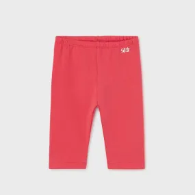 RED SHORT LEGGINGS FOR BABY GIRLS