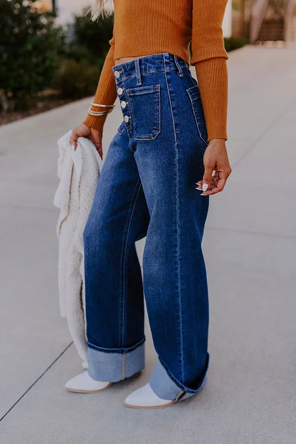 RISEN Winona High Waist Wide Leg Jean