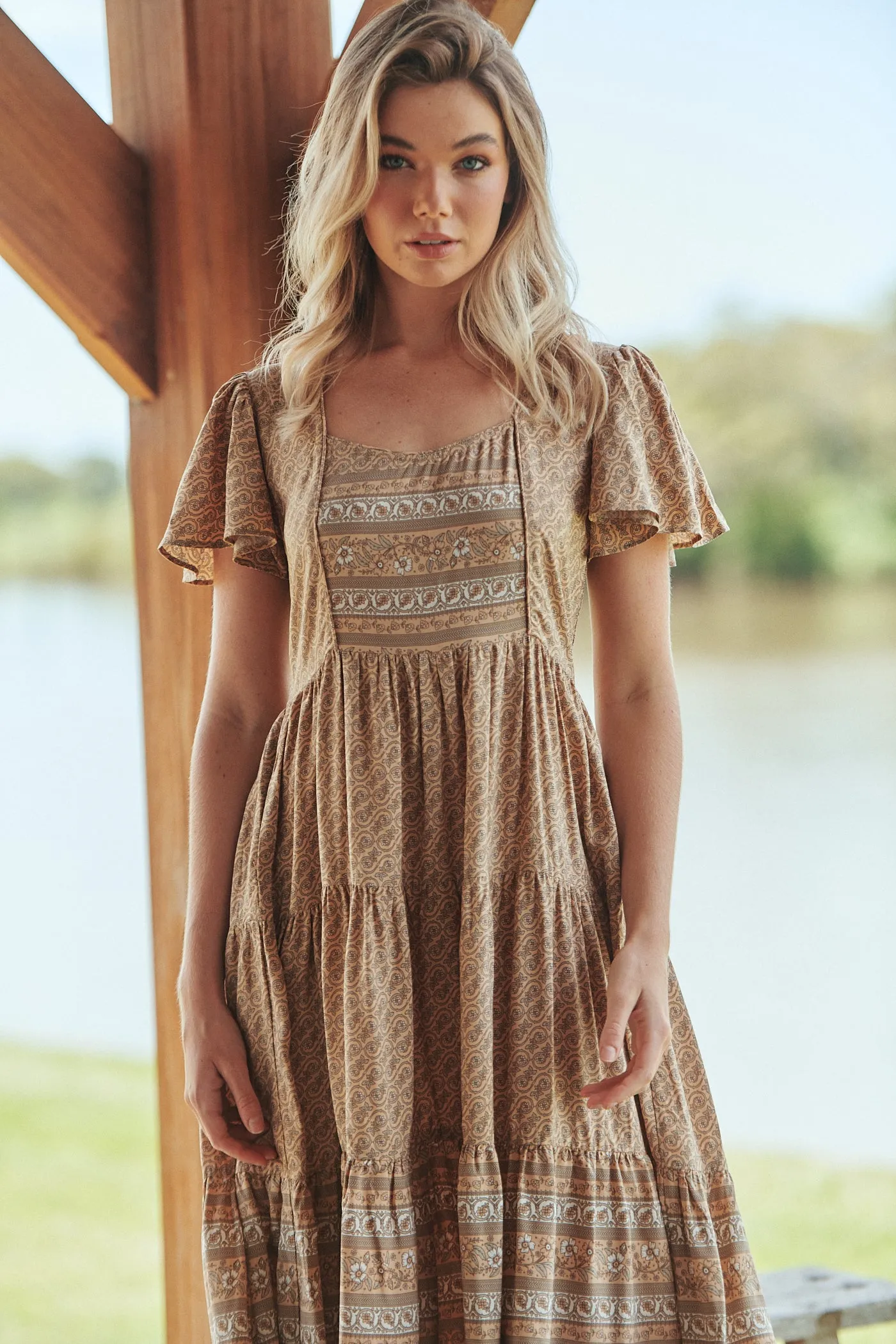 SAND BON ISABELLA MAXI DRES