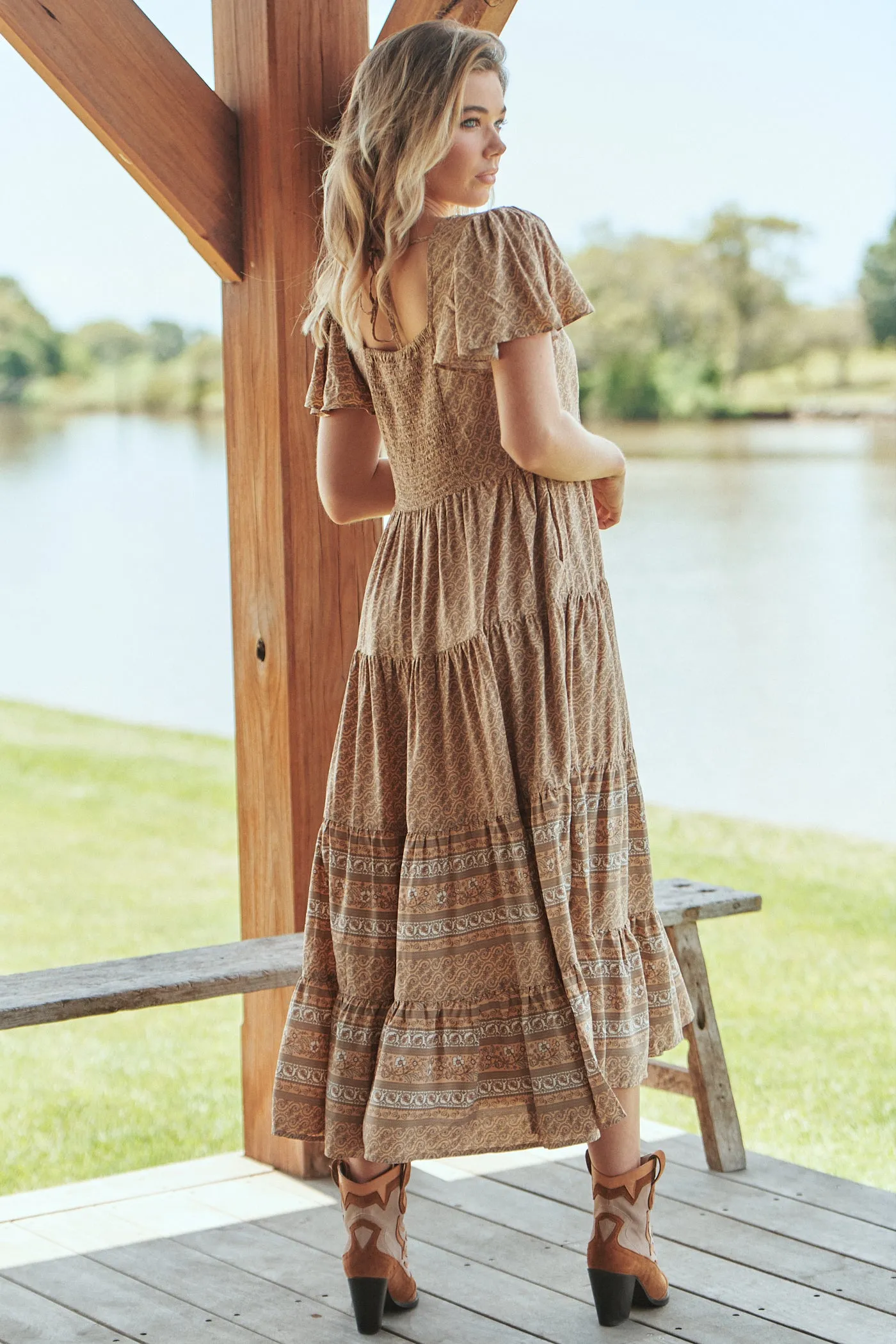 SAND BON ISABELLA MAXI DRES