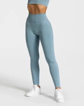 Sensation Leggings "Stahlblau"